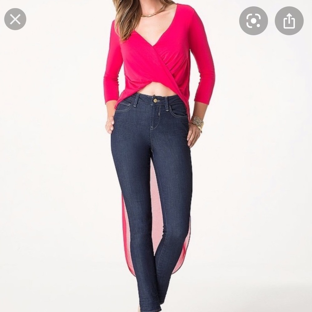 Bebe high low top